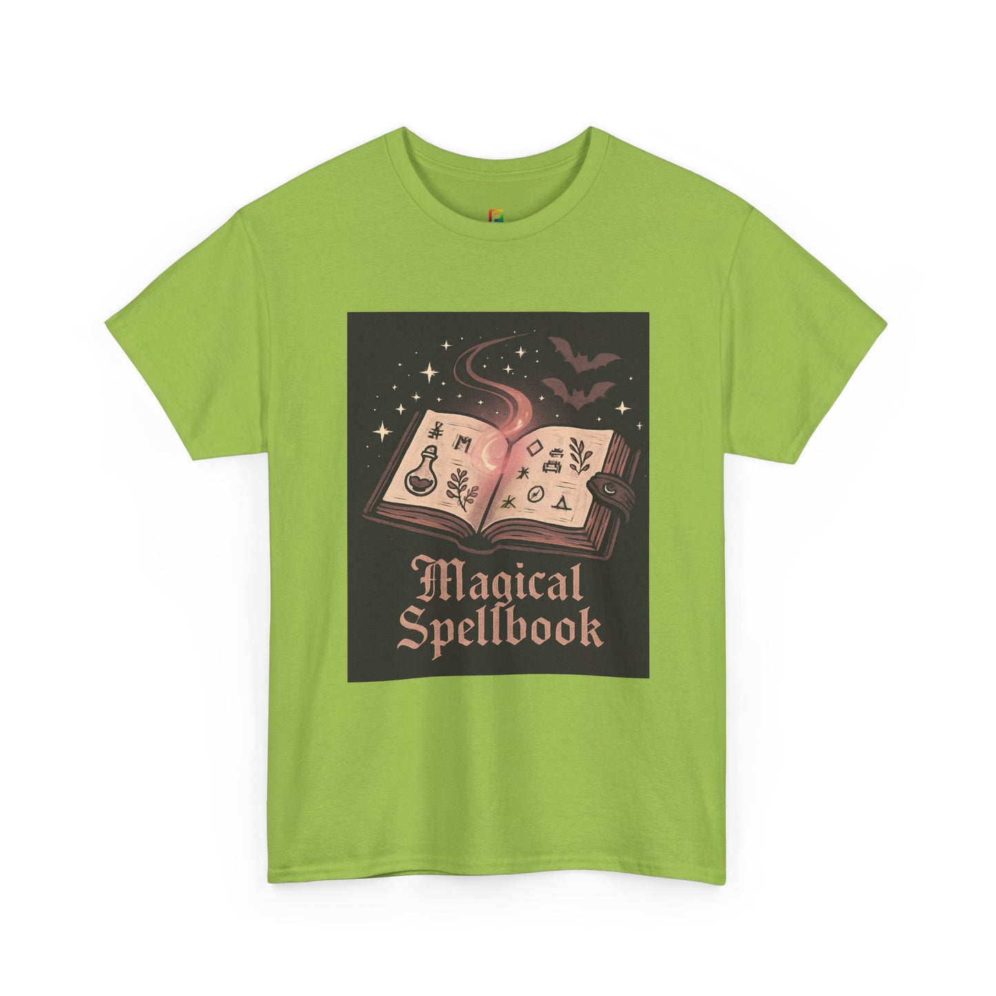 Magical Spellbook T-Shirt, Witchy Graphic Tee, Gothic Halloween Shirt, Spooky Witch Spell Book Top, Unisex Fall Witchcore Tee