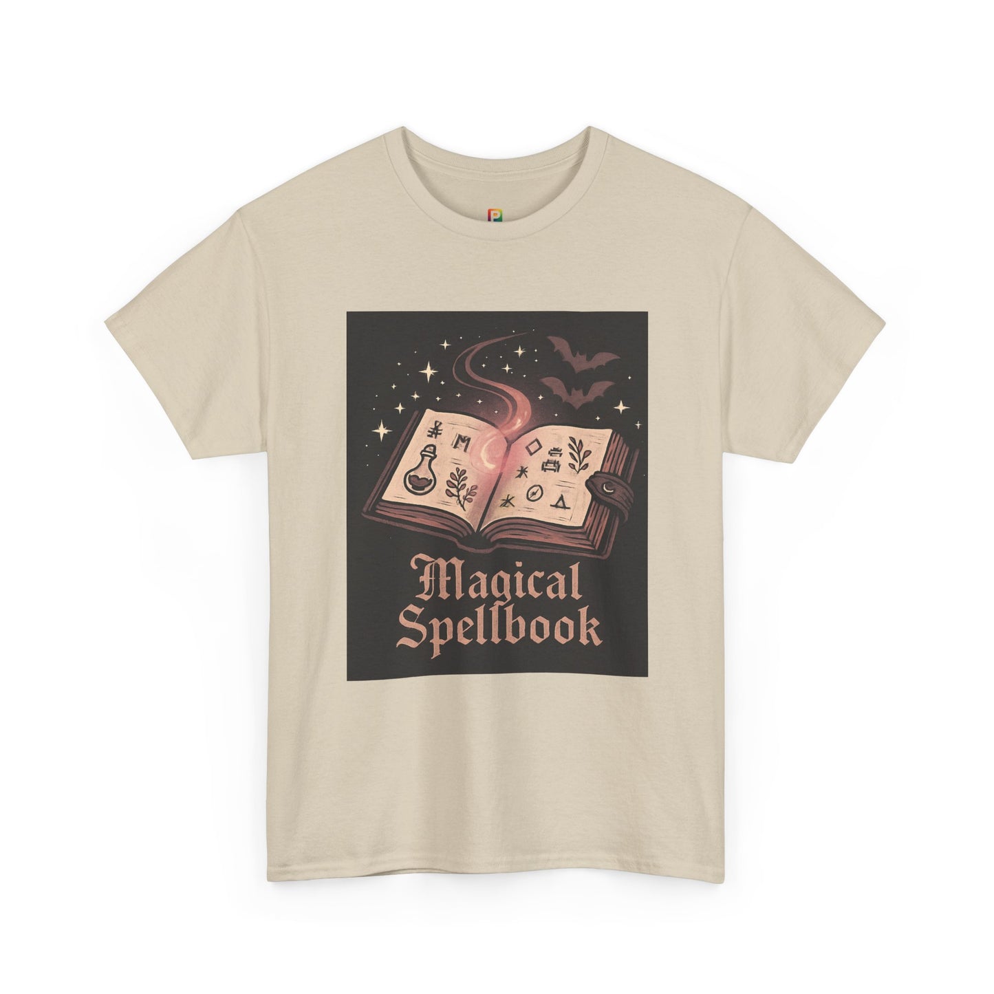 Magical Spellbook T-Shirt, Witchy Graphic Tee, Gothic Halloween Shirt, Spooky Witch Spell Book Top, Unisex Fall Witchcore Tee