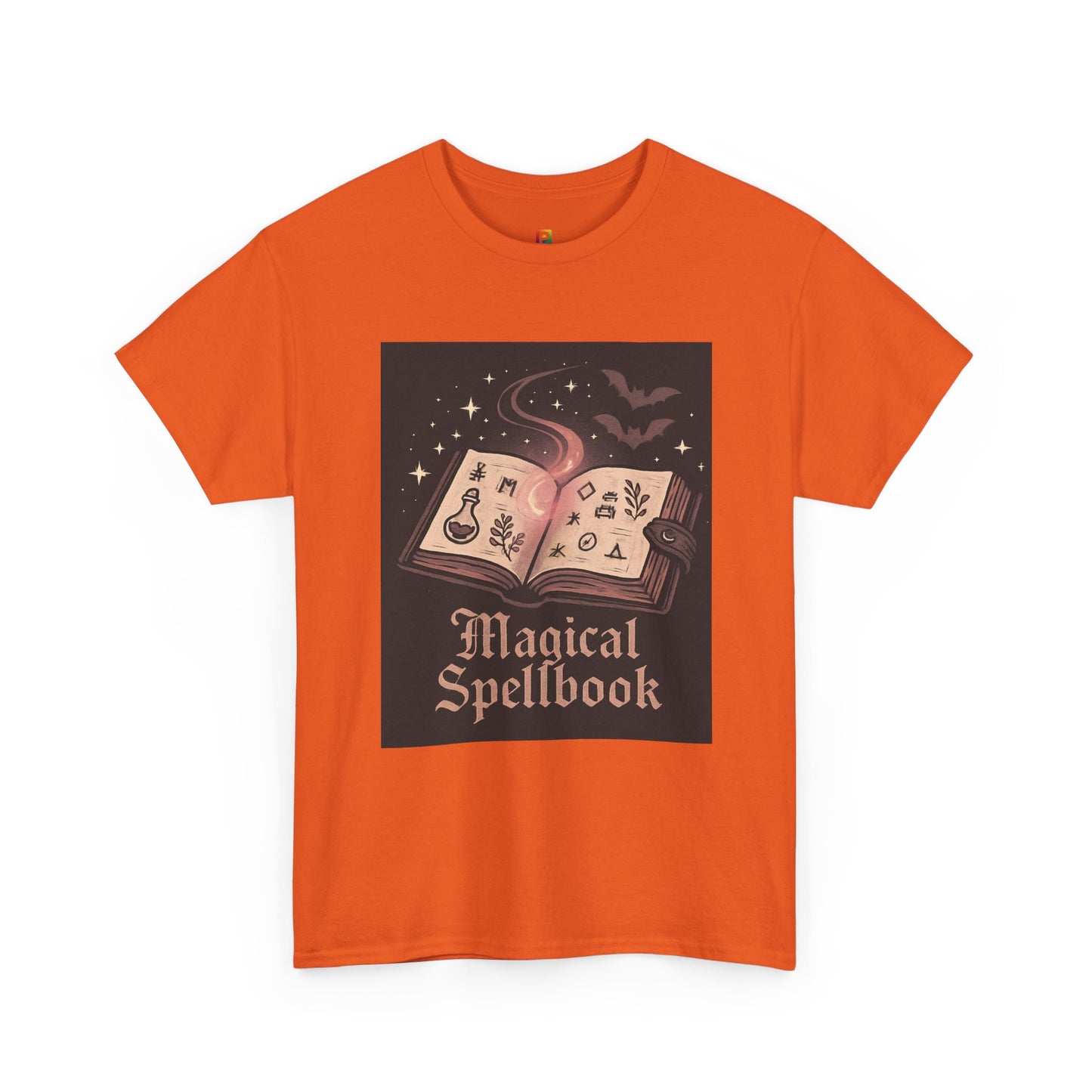 Magical Spellbook T-Shirt, Witchy Graphic Tee, Gothic Halloween Shirt, Spooky Witch Spell Book Top, Unisex Fall Witchcore Tee
