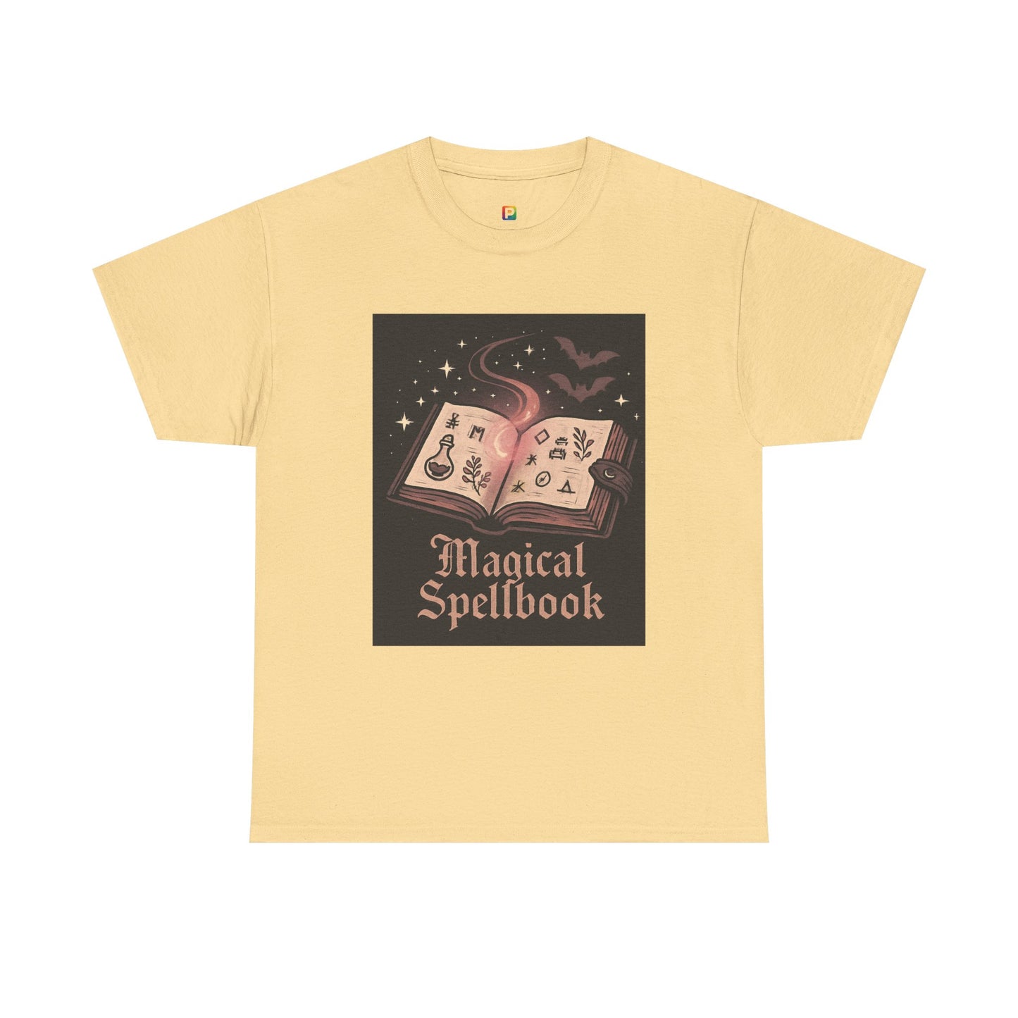 Magical Spellbook T-Shirt, Witchy Graphic Tee, Gothic Halloween Shirt, Spooky Witch Spell Book Top, Unisex Fall Witchcore Tee