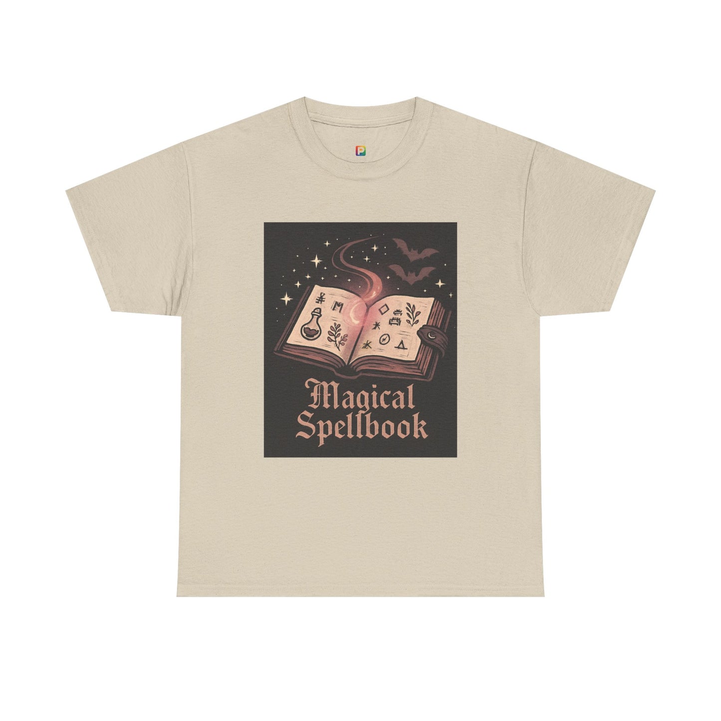 Magical Spellbook T-Shirt, Witchy Graphic Tee, Gothic Halloween Shirt, Spooky Witch Spell Book Top, Unisex Fall Witchcore Tee