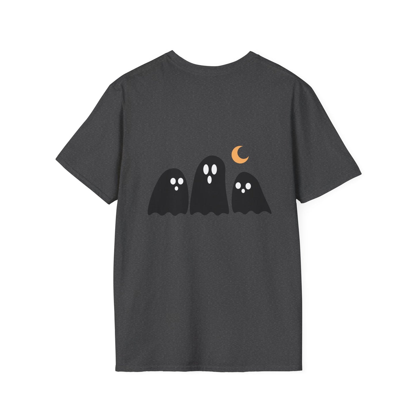 Funny Ghost T-Shirt, Halloween Tee, Unisex Softstyle Shirt, Cute Ghost Design, Boo Shirt, Trick or Treat Apparel